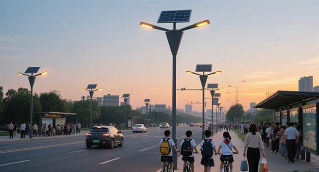 solar street lights